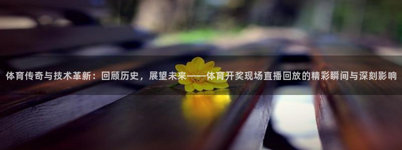 足球高清免费直播柠檬：体育传奇与技术革新：回顾历史，展望未来——体育开奖现场直播回放的精彩瞬间与深刻影响
